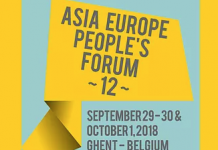Asia Europe People’s Forum’s Declaration