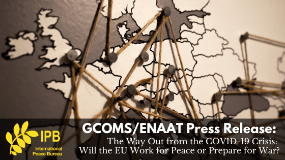 GCOMS/ENAAT Press Release: Fund Peace, Not Arms Dealers