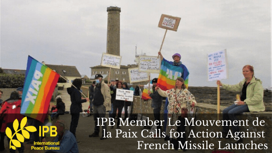 Le Mouvement de la Paix Calls for Action Against French Missile Launches