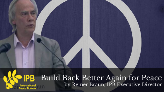 Build Back Better Again for Peace