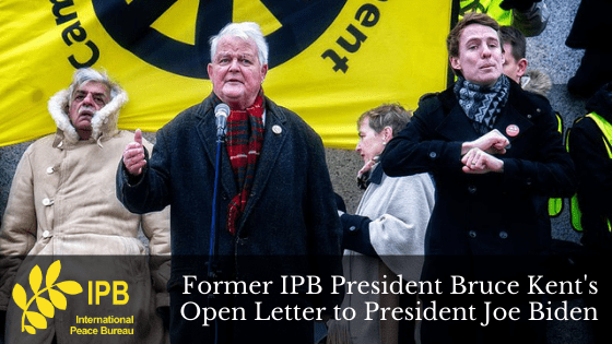 Bruce Kent’s Open Letter to President Biden