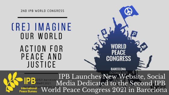 IPB Launches World Peace Congress Pages