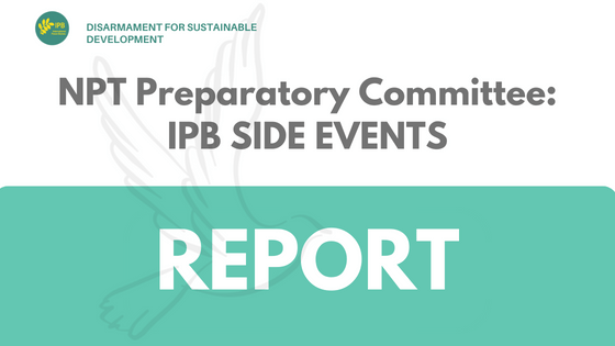 The  NPT PrepCom 2023: IPB Side Events