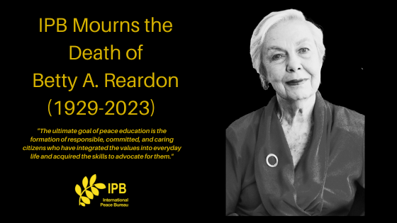 Betty Reardon: In Memoriam