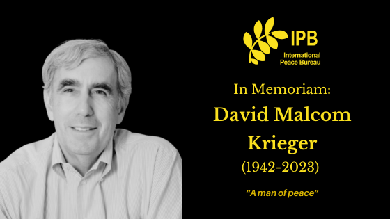In Memoriam:  David Krieger