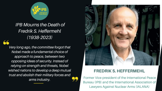 Honoring the Legacy of Fredrik S. Heffermehl: A Voice for Peace and a Final Masterpiece