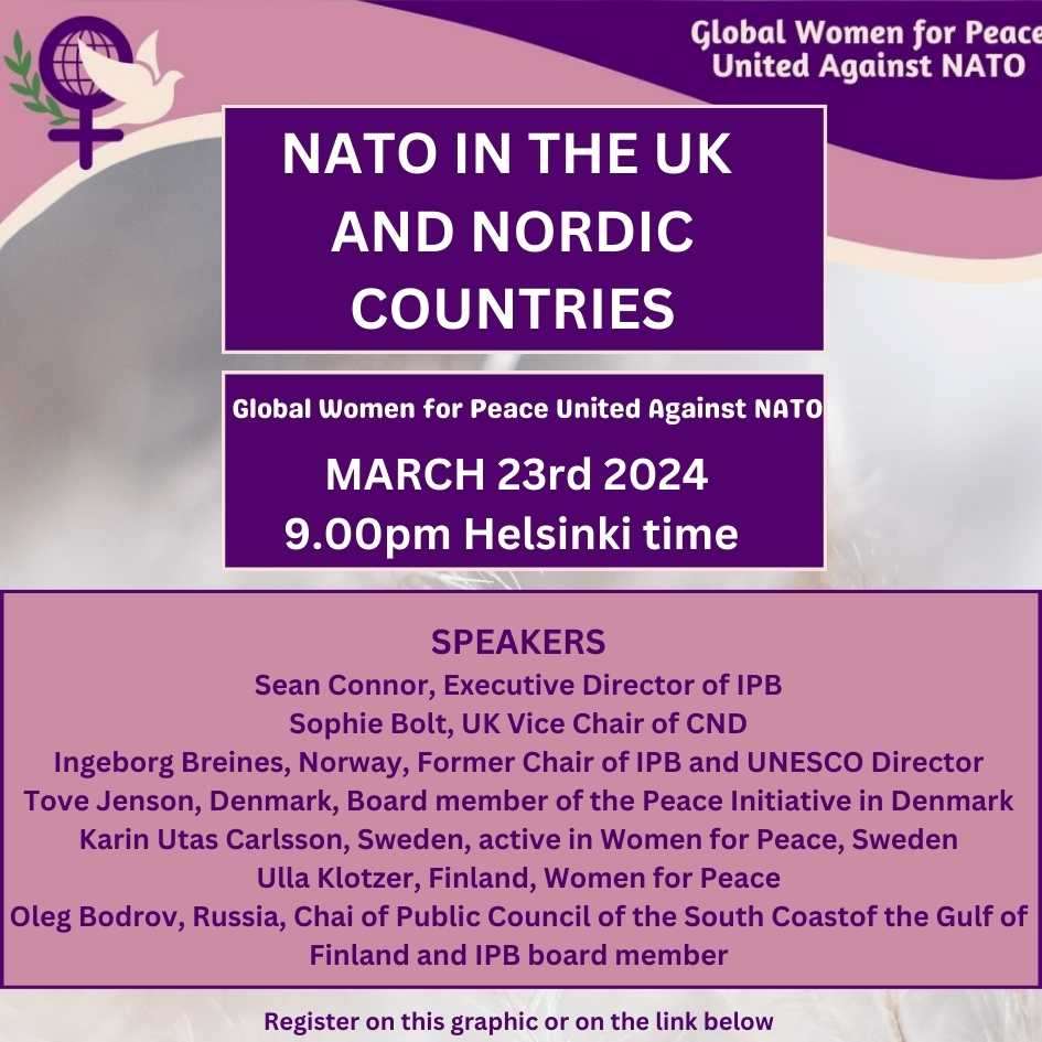 NATO and US-bases in UK and the Nordic countries – IPB – International  Peace Bureau
