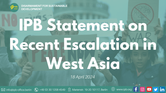 IPB Statement on Recent Escalation in West Asia