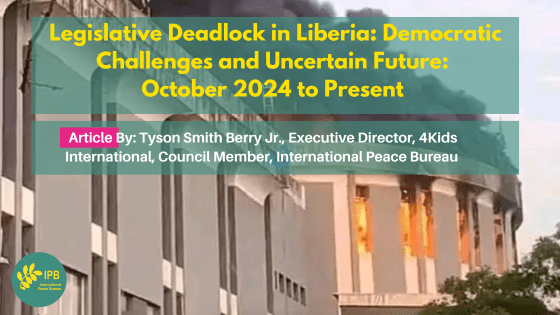 Legislative Deadlock and Democratic Challenges in Liberia’s House of Representatives: October 2024 to Present 