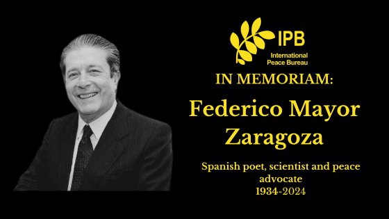 In Memoriam: Federico Mayor Zaragoza 