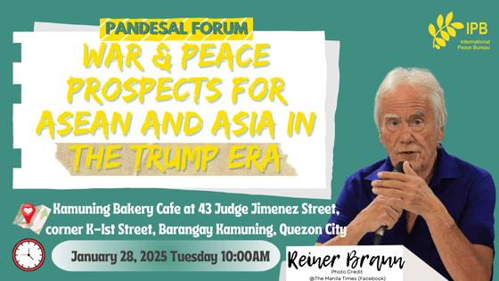 War & Peace Prospects for ASEAN and Asia in the Trump Era by Reiner Braun