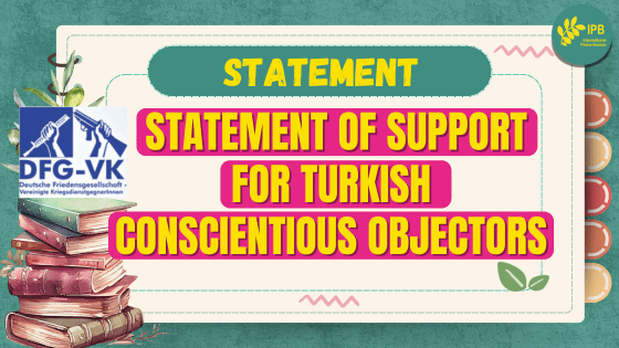 Statement of Support for Turkish Conscientious Objectors