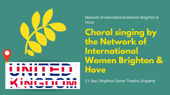 United Kingdom | Choral singing by the Network of International Women Brighton & Hove